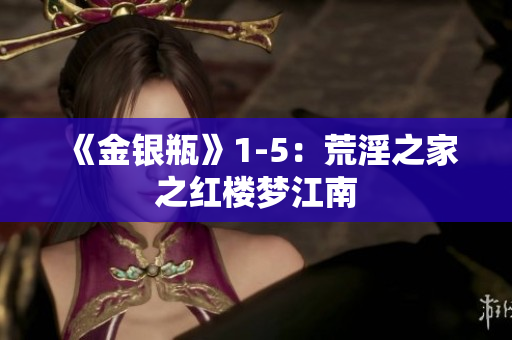 《金银瓶》1-5：荒淫之家之红楼梦江南