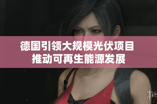 德国引领大规模光伏项目 推动可再生能源发展