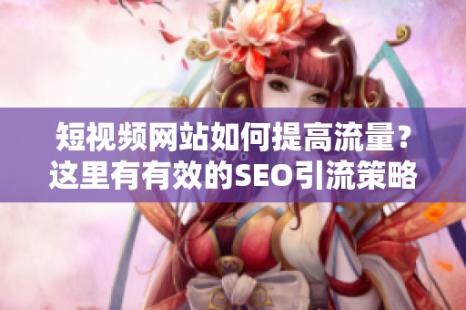 短视频网站如何提高流量？这里有有效的SEO引流策略！
