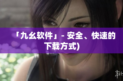 「九幺软件」- 安全、快速的下载方式)