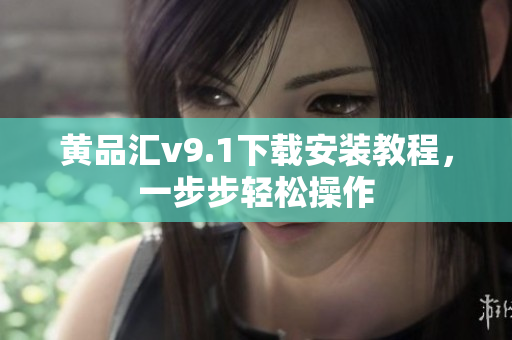黄品汇v9.1下载安装教程，一步步轻松操作