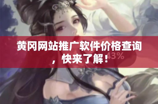 黄冈网站推广软件价格查询，快来了解！