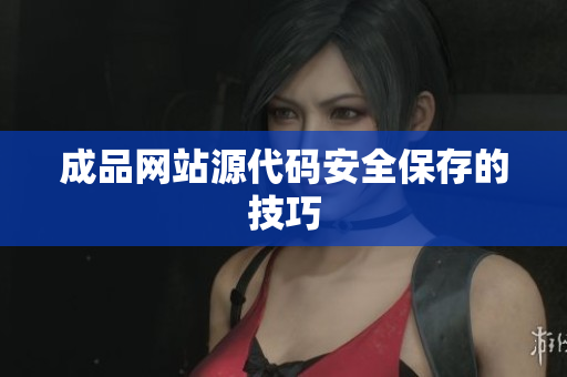 成品网站源代码安全保存的技巧