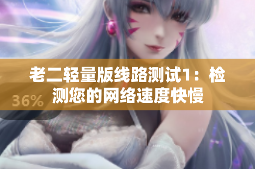 老二轻量版线路测试1：检测您的网络速度快慢