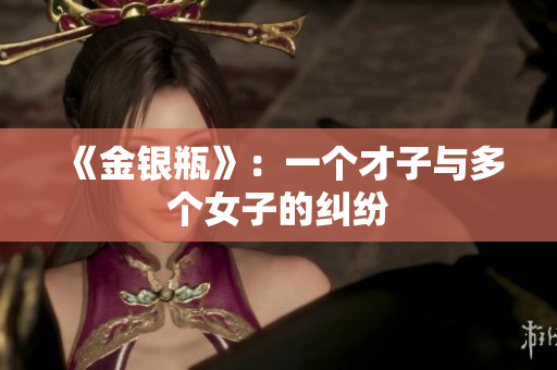 《金银瓶》：一个才子与多个女子的纠纷