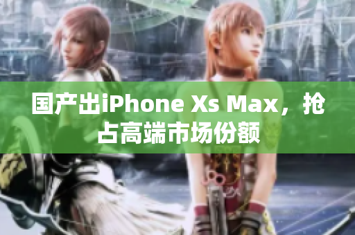 国产出iPhone Xs Max，抢占高端市场份额