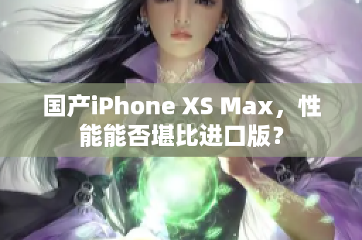 国产iPhone XS Max，性能能否堪比进口版？