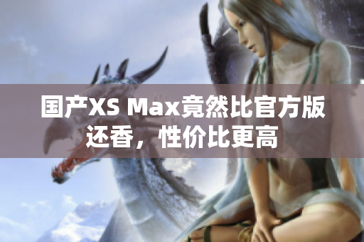 国产XS Max竟然比官方版还香，性价比更高