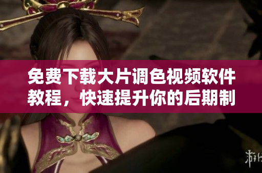 免费下载大片调色视频软件教程，快速提升你的后期制作技能