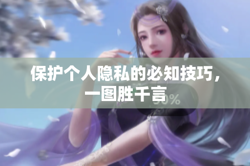 保护个人隐私的必知技巧，一图胜千言