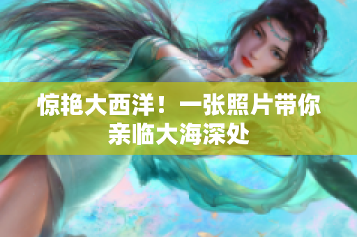 惊艳大西洋！一张照片带你亲临大海深处