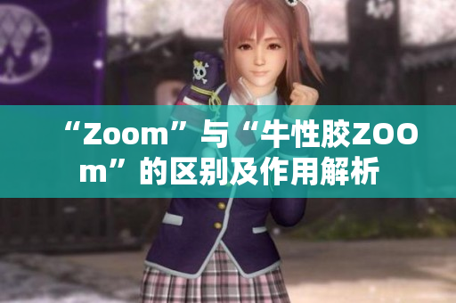 “Zoom”与“牛性胶ZOOm”的区别及作用解析