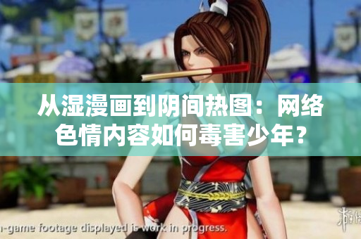 从湿漫画到阴间热图：网络色情内容如何毒害少年？