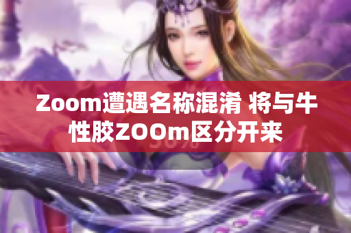 Zoom遭遇名称混淆 将与牛性胶ZOOm区分开来