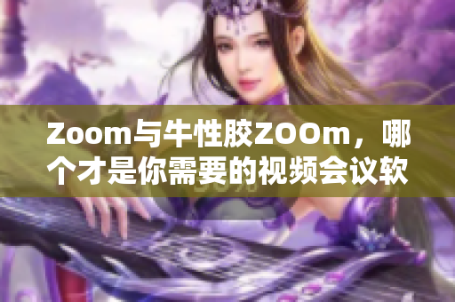Zoom与牛性胶ZOOm，哪个才是你需要的视频会议软件？