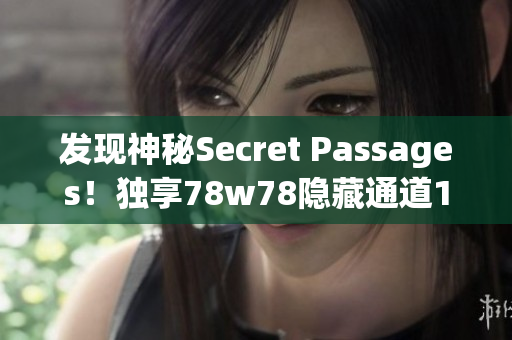 发现神秘Secret Passages！独享78w78隐藏通道1
