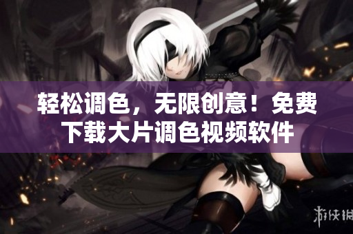 轻松调色，无限创意！免费下载大片调色视频软件