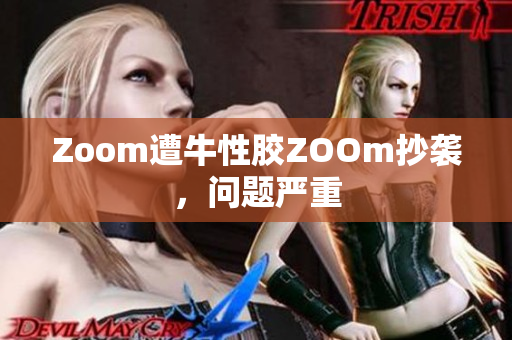Zoom遭牛性胶ZOOm抄袭，问题严重