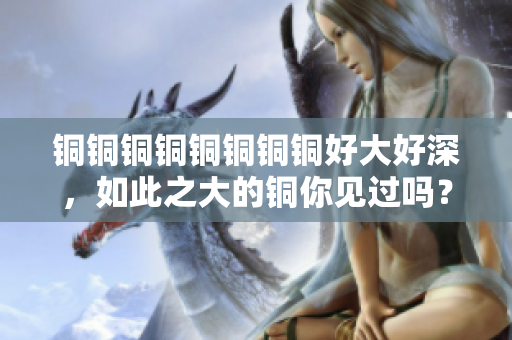 铜铜铜铜铜铜铜铜好大好深，如此之大的铜你见过吗？