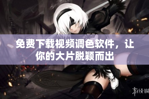免费下载视频调色软件，让你的大片脱颖而出