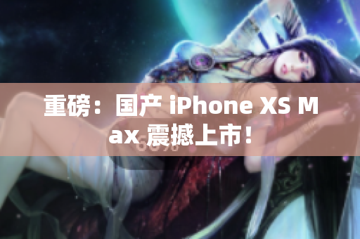 重磅：国产 iPhone XS Max 震撼上市！