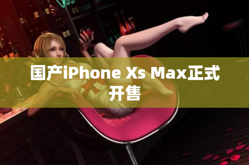 国产iPhone Xs Max正式开售