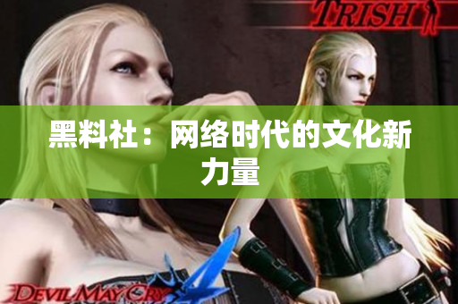 黑料社：网络时代的文化新力量