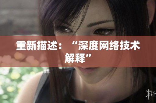 重新描述：“深度网络技术解释”